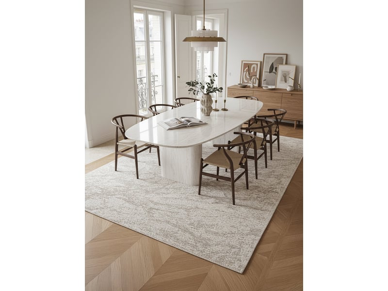  Tapis texturé aux tons naturels cliff - 200x290 cm  - Conforama B
