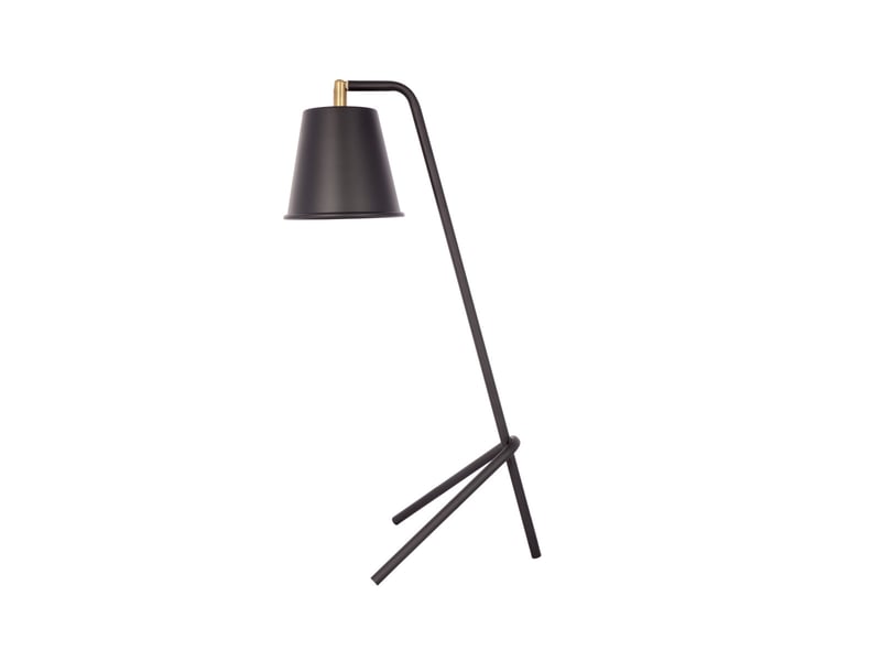  Lampe à poser trépied mariti 63cm noir  - Conforama A