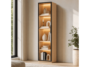 Vitrine coloris naturel  <strong>XYLO</strong> <strong></strong> - x