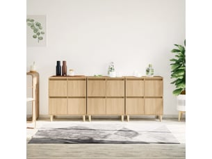 Buffet     coloris marron