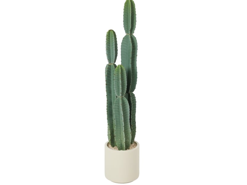  Plante artificielle cactus 25x25x111 cm en pot vert  - Conforama A