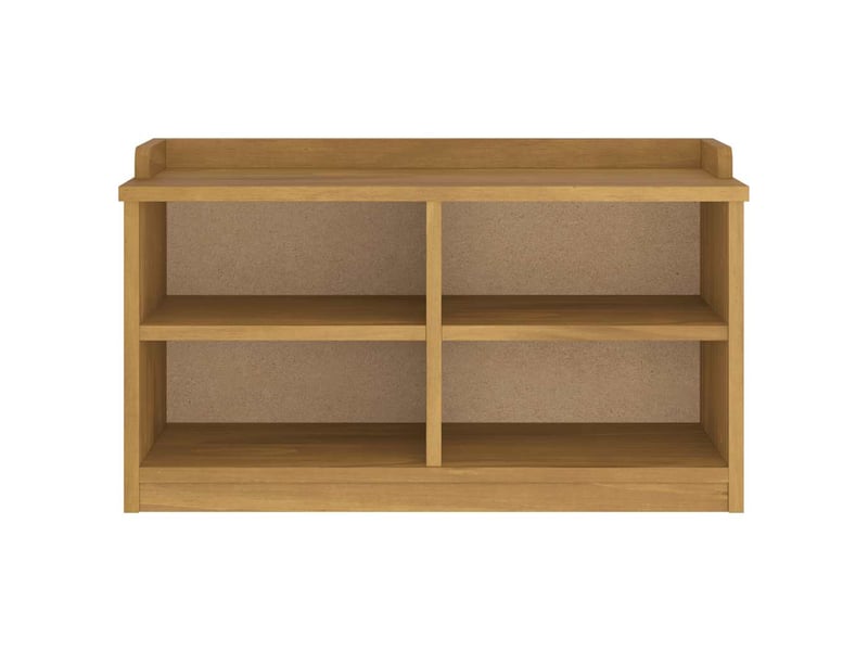  Banc de couloir, banc de rangement sandnes 87x40x50 cm bois de pin massif shl6623  - Conforama E
