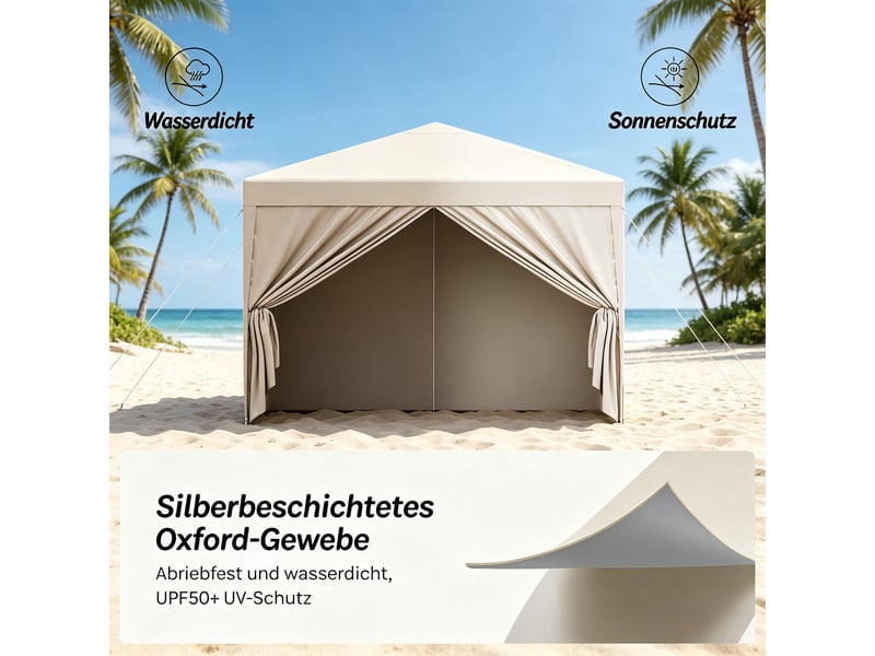  Gazebo moderne de jardin, pavillon extérieur pour terrasse, mariage et événements  - Conforama E