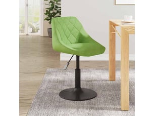 Tabouret de bar, chaise de bar vert clair velours shl73202