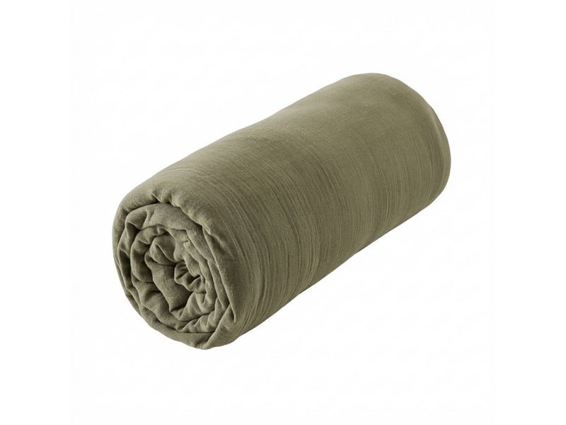  Drap housse 140x190+30 cm gaze de coton hampton spring PD25118 - Conforama B
