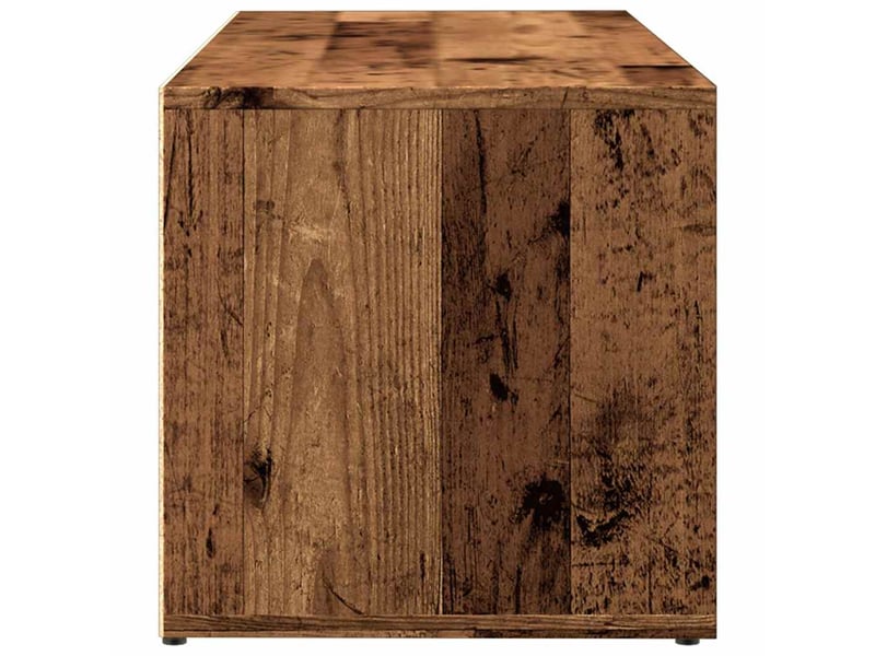  Banc de rangement à chaussures vieux bois 102x35x35 cm  - Conforama E