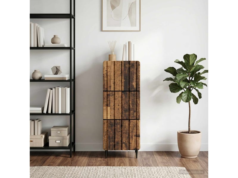  Armoire de rangement bureau, armoire à tiroirs 33 x 34.5 x 92 cm bois d'ingénierie shl4183  - Conforama D