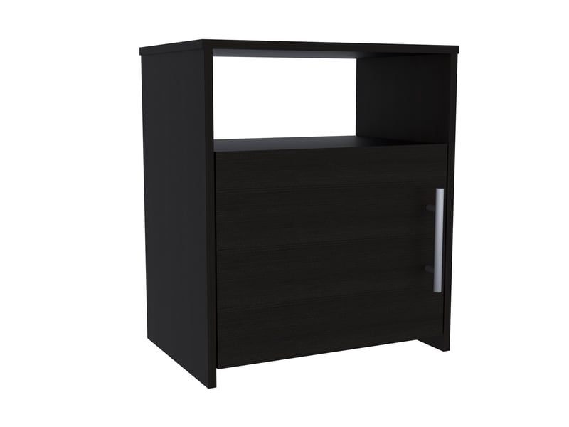  Table de chevet nordico de 50 cm, wengé  - Conforama B