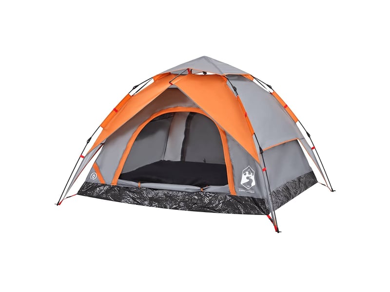 Tente de camping, tente à dôme 3 personnes libération rapide shl88997 - Conforama D