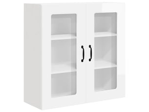 Meuble mural de cuisine | armoire de cuisine blanc brillant 80x31x80cm shl9643