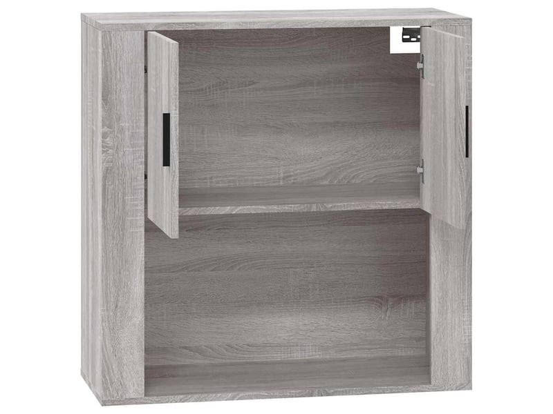  Armoire murale, meuble de rangement sonoma gris 80x33x80 cm bois d'ingénierie shl46440  - Conforama D