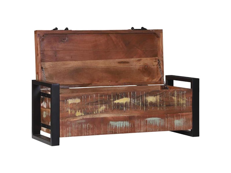  Coffre de rangement, boîte de rangement multicolore 80x30x30 cm  - Conforama A
