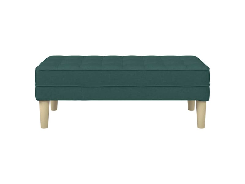  Banc chambre, banc de lit vert foncé 113x57x39 cm tissu  - Conforama D