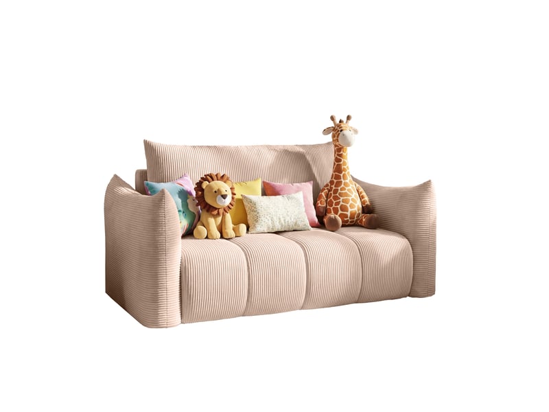  Canapé américain flo, avec fonction couchage, pour enfants, poso, rose clair (52)  - Conforama A