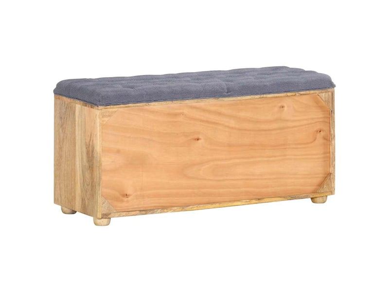  Banc d'entrée, banc interieur 100x35x47 cm bois de manguier solide  - Conforama C