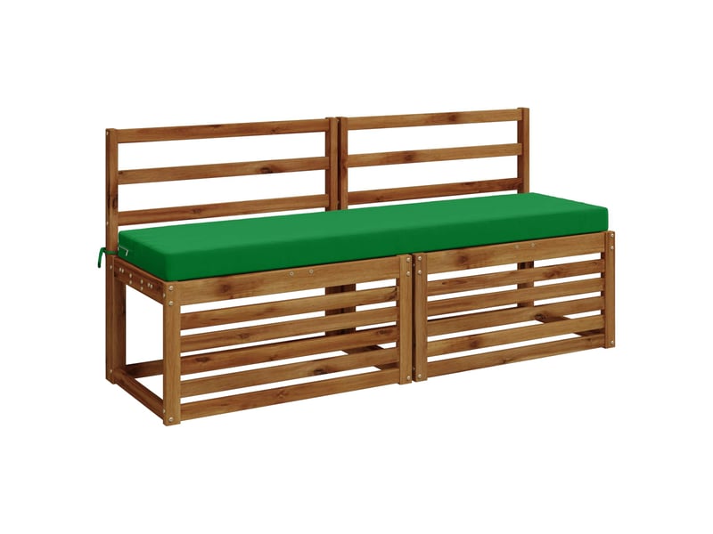  Coussin de banc, coussin d'assise, coussin de canapé soest 100 % polyester vert 140 x 40 x 8 cm cf53666  - Conforama C