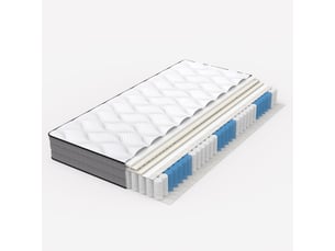 Matelas 140x200 cm <strong>OOIILLEE</strong> <strong>Luxe haut de gamme</strong> Ressorts + mémoire de forme soutien Medium épaisseur 20 cm