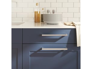 Tiroirs d'armoire, 10 unités, argentés, en acier inoxydable