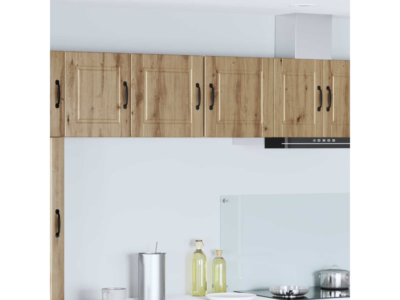  Meuble mural de cuisine, armoire de cuisine chêne artisanal 40x31x40cm shl7334  - Conforama B