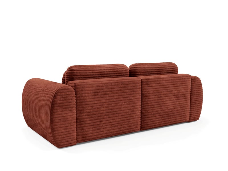 Canapé convertible premium cloud rouge - Conforama C