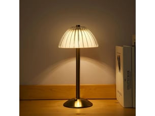 Lampe de chevet led sans fil rechargeable usb, commande tactile, 3 températures de couleur
