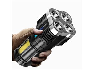 Cob côté lumière multi-fonction lampe de poche lumineuse extérieure led portable ménage usb lampe de poche rechargeable