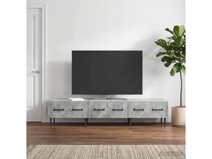 Meuble tv coloris gris 147 cm <strong></strong>  <strong></strong>