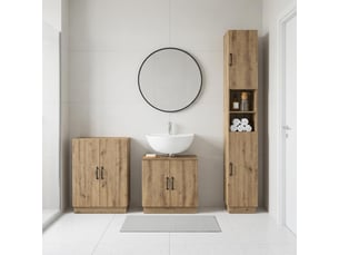 Ensemble de meuble de salle de bain 3 pièces hoorn cf63461
