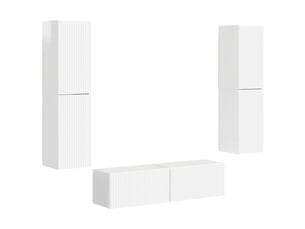 Meuble tv coloris blanc 31 cm <strong></strong>  <strong></strong>