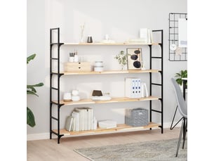 Étagère flottante, panneau de bois 160x30x2 cm bois d'acacia massif non traité cf41587