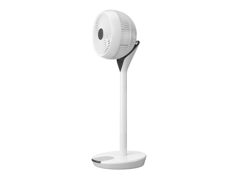 Ventilateur sur pied fabrilamp sintra 35 w 12 vitesses blanc 237641001 - Conforama A
