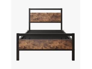 Lit 2 places 140x200 cm MODENVIE coloris marron