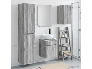 Ensemble de mobilier de salle de bain 3 pc sonoma gris cf64424