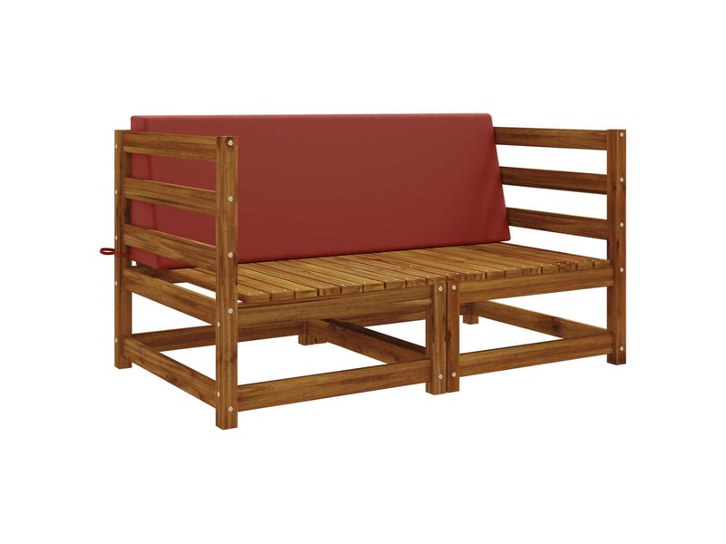  Coussin de dossier, coussin de dos soest 100 % polyester rouge 120 x 20 x 40 cm cf55234  - Conforama C
