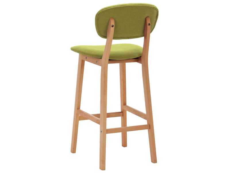  Lot de 2 tabouret de bar, chaise de bar vert tissu shl80439  - Conforama E