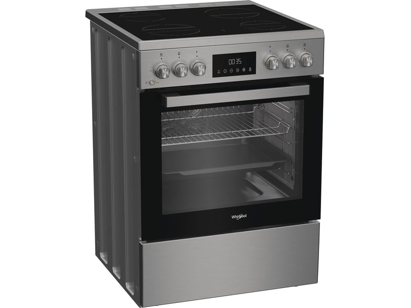  Whirlpool - cuisinière inox vitrocéramique 60 cm - w6v8lcsx  - Conforama B