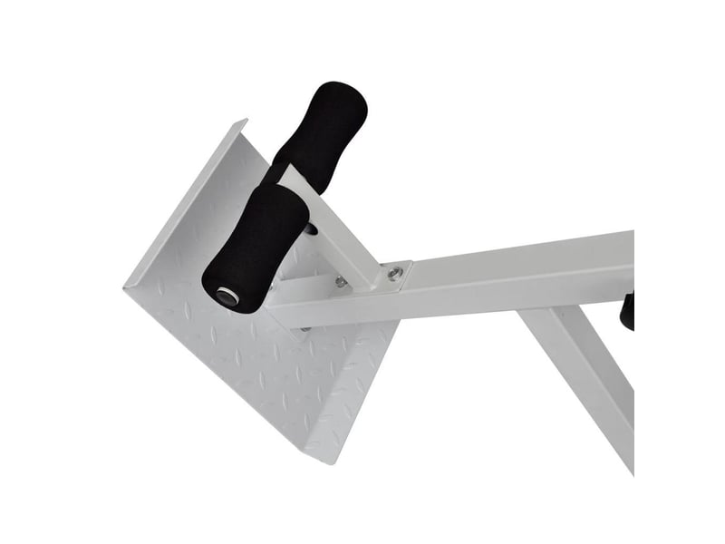  Banc de musculation du dos acier sport fitness musculation blanc et noir 02_0000032  - Conforama E