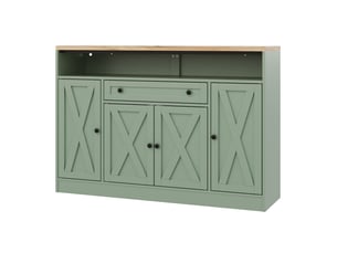 Buffet 4 porte(s) 1 tiroir(s) coloris vert