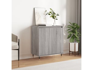 Buffet - bahut - meuble de rangement sonoma gris 60x35x70 cm bois d'ingénierie