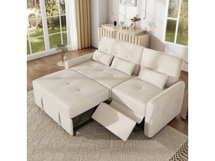 Deplimousse convertible 3 places <strong></strong> <strong>CozyNest</strong> Beige