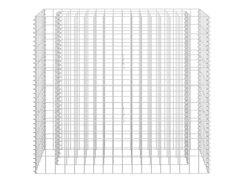  Jardinière - lit surélevé à gabion acier galvanisé 90x30x90 cm  - Conforama D