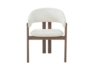 2 chaises en métal effet bois – confortables et respirantes, tissu lin, couleur noyer, style moderne