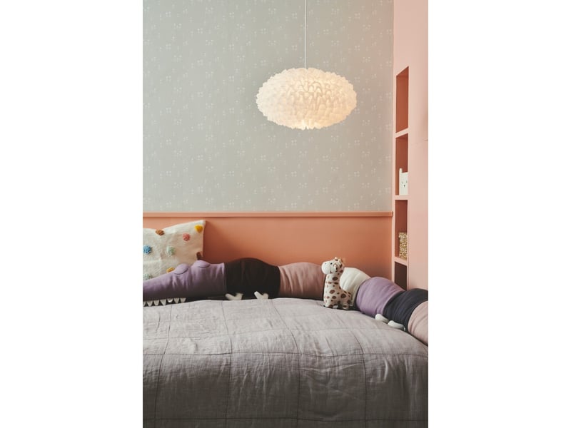 Nordlux villo plafonnier suspendu sphérique blanc  - Conforama E