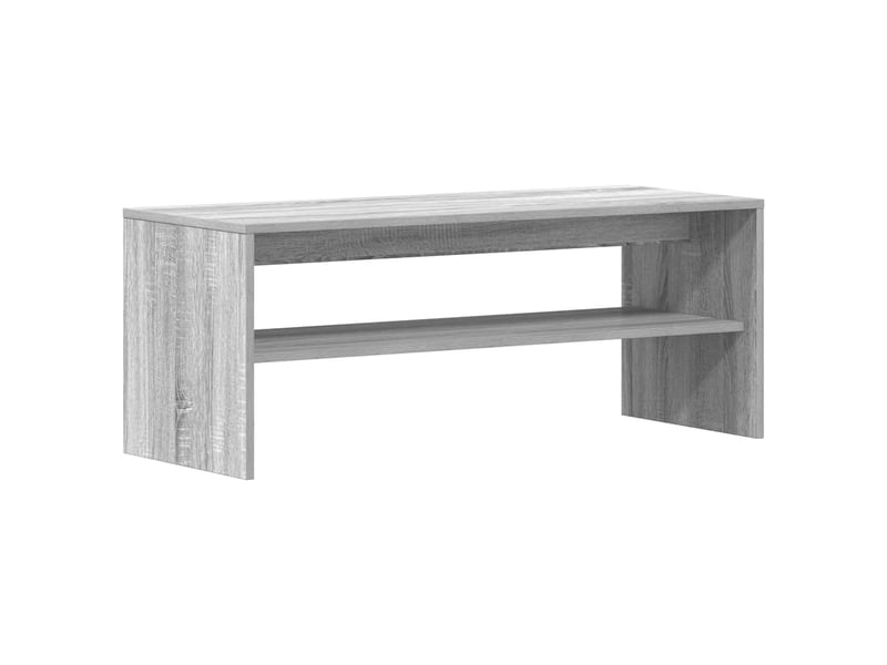  Meuble tv - banc tv - meuble de rangement sonoma gris 100x40x40 cm bois d'ingénierie  - Conforama A