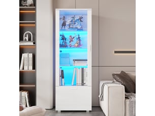 Meuble tv coloris blanc 50 cm <strong></strong> <strong></strong>