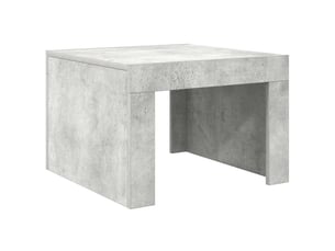 Table basse rectangulaire coloris gris  