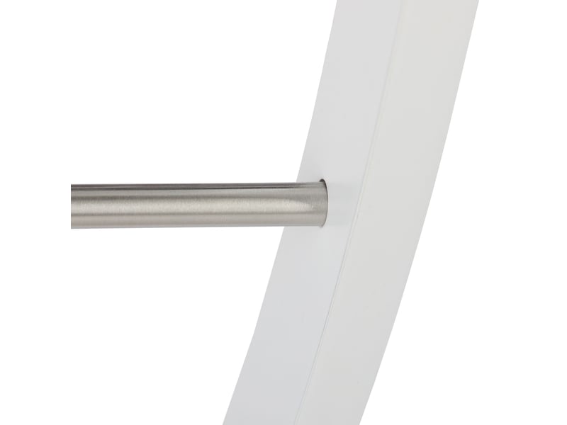  Porte-serviettes mural rangement salle de bain 3 barres design épuré 60 x 20 x 10 cm en mdf blanc 13_0008138  - Conforama C