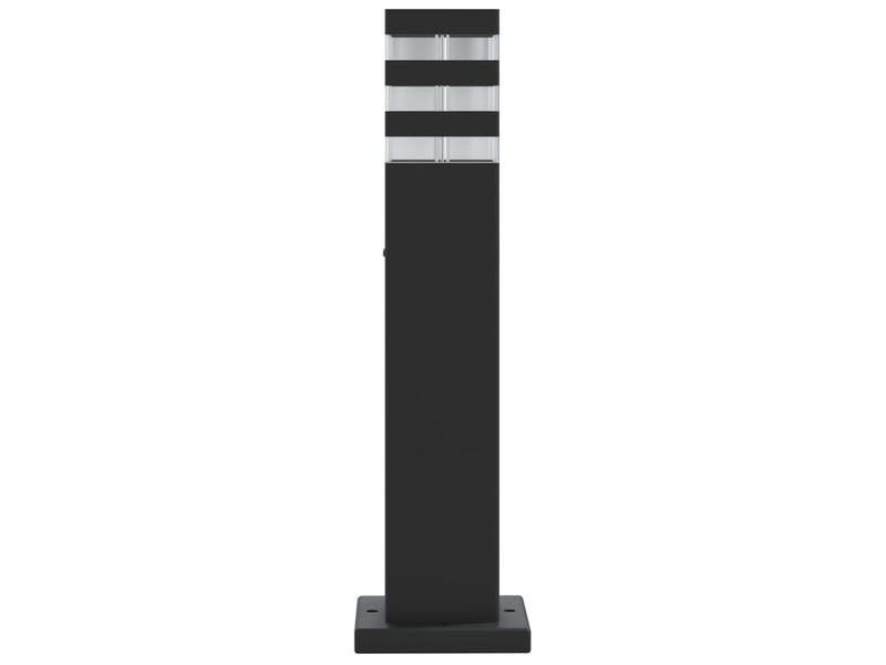  Lampadaires d'extérieur 3 pcs 50 cm aluminium noir 02_0042549  - Conforama E