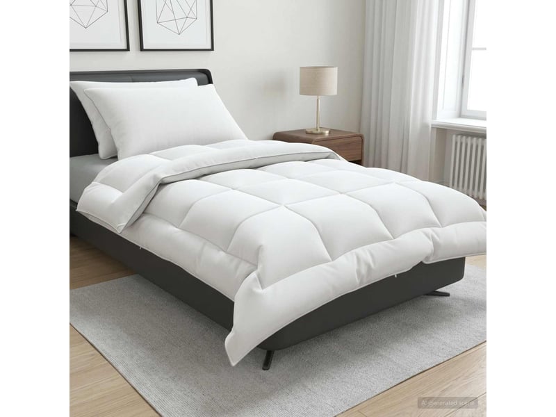 Ensemble de couette et d'oreiller 3 pcs - duvet 140x220 cm 4 saisons - Conforama B