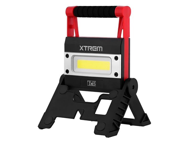  T'nb xtremwork xlamp lampe extérieure led cob 12 w 1000 lm ipx5 avec powerbank, noir XLAMP - Conforama A